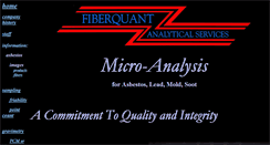 Desktop Screenshot of fiberquant.com